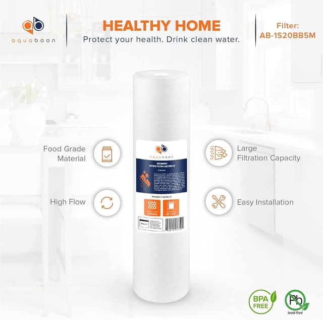 Thumbnail 3 de Aquaboon 20x4.5 5 Micron Sediment Filter 🚰