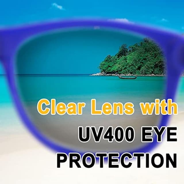 Detalle de INNOCHEER Kids Party Sunglasses (Bulk Pack of 12) with UV400 Protection, Neon Styles