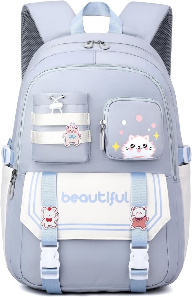Imagen de IvyH Sac à Dos Enfant Bleu 30x46 en OfertitasTOP