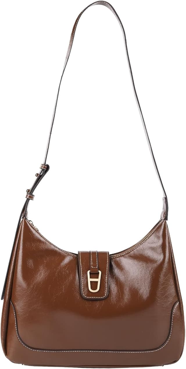 Thumbnail 6 de Women’s crescent shoulder bag hobo bag with adjustable crossbody strap (PU leather)