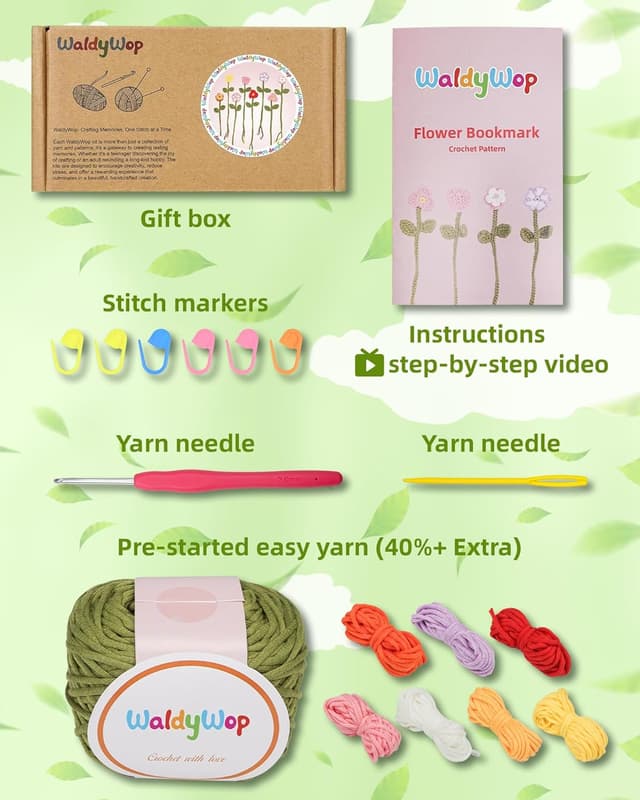 Thumbnail 1 de WaldyWop Crochet Kit 8-piece