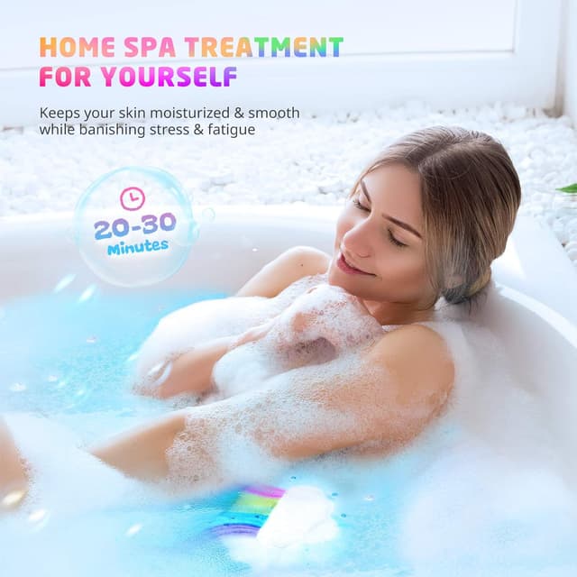 Thumbnail 4 de Elfinbay Rainbow Cloud Bath Bomb Gift Set