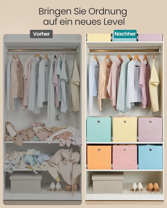 Thumbnail 6 de SONGMICS Aufbewahrungsbox 30 x 30 x 30 cm