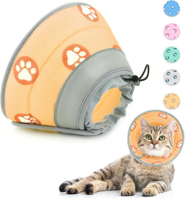 Detalle de Supet Halskrause Katze M Orange
