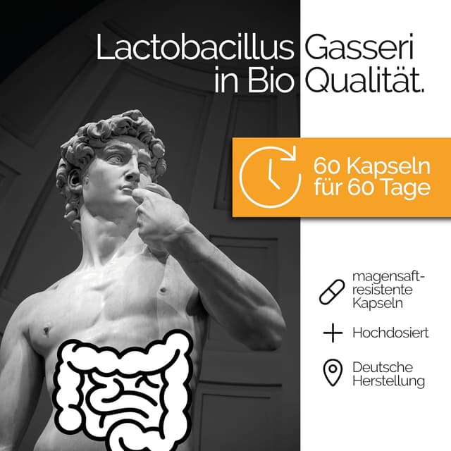 Detalle de Lactobacillus Gasseri Kapseln 45x10^8 kbE