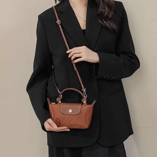 Thumbnail 6 de FLYAMAPIRIT Schultergurt Longchamp Cognac 1,2 cm