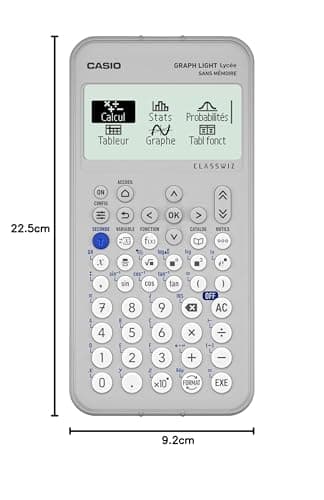 Thumbnail 5 de Casio Graph Light Calculadora científica gris