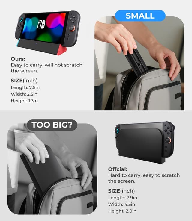 Thumbnail 5 de SiWiQU Switch 2 Docking Station 100W