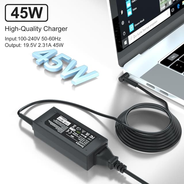 Detalle 2 de Eansiya chargeur PC portable 45 W 19,5 V