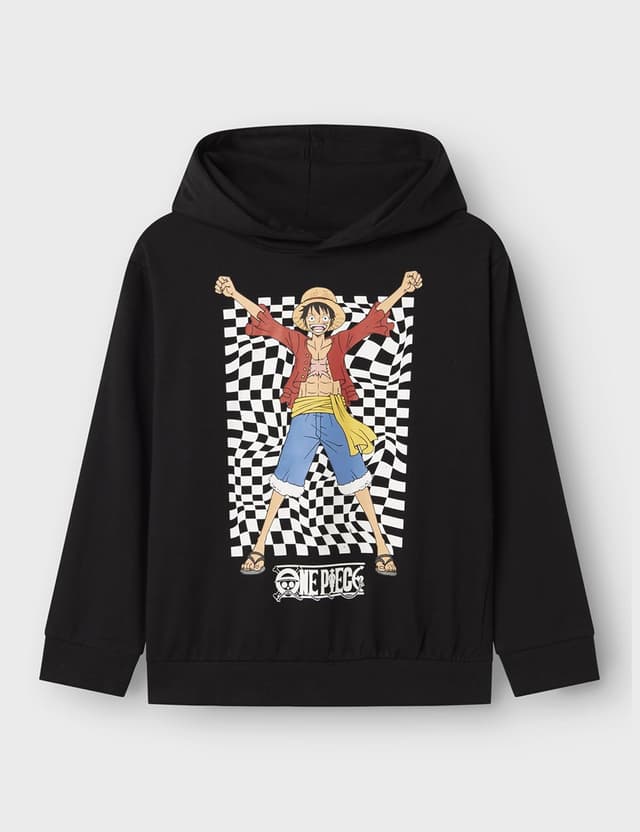 Detalle 1 de Name IT felpa con cappuccio per bambini e ragazzi (taglio normale), 1 pezzo