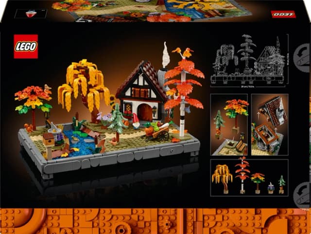 Thumbnail 8 de LEGO Icons Herbstlicher Landhausgarten 11372