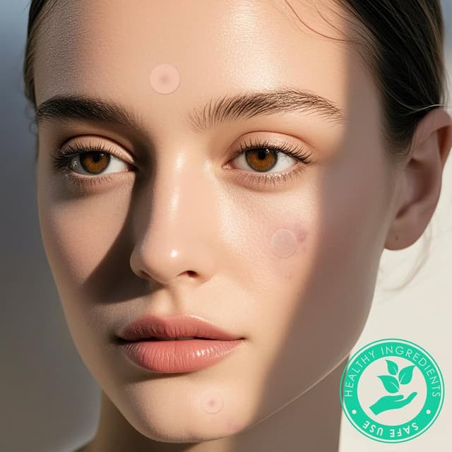 Detalle de Pimple Patches Hydrokolloid mit Teebaumöl und Salicylsäure – unsichtbare Akne-Pflaster (390 Stück, rund)