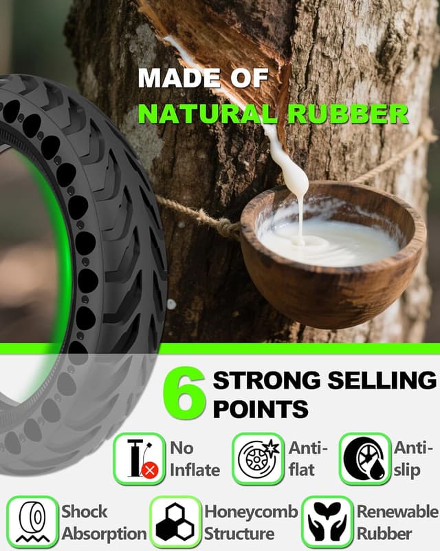 Thumbnail 5 de BEBEJIA E-Scooter Reifen 50/75-6.1