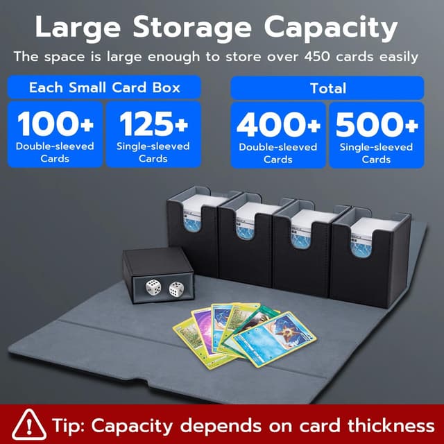 Thumbnail 1 de Tolesum 5 in 1 Box Porta Mazzo 800+ 🎴