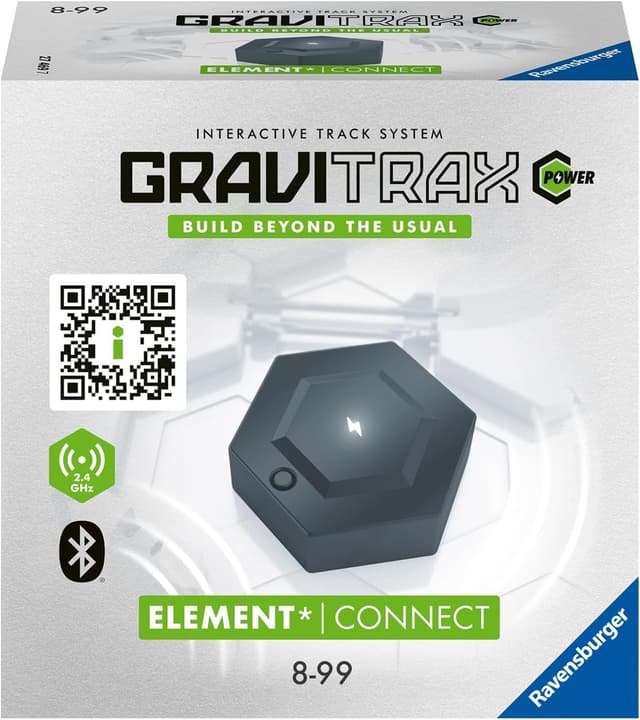 Detalle de Ravensburger GraviTrax Power Element Connect 27469 – Erweiterung für die Kugelbahn mit App-Verbindung (ab 8 Jahren)