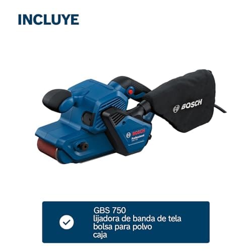 Thumbnail 5 de Bosch Professional GBS 750 lijadora de banda 850 W ðŸ›