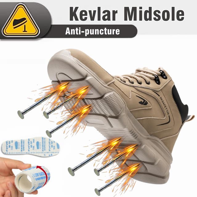 Detalle de ZSDZSZ Steel Toe Cap Boots 200J