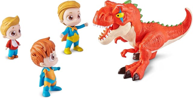 Detalle 2 de ZURU 11701A Vlad & Niki Superhero Surprise – Uovo Rosso con accessori e action figure