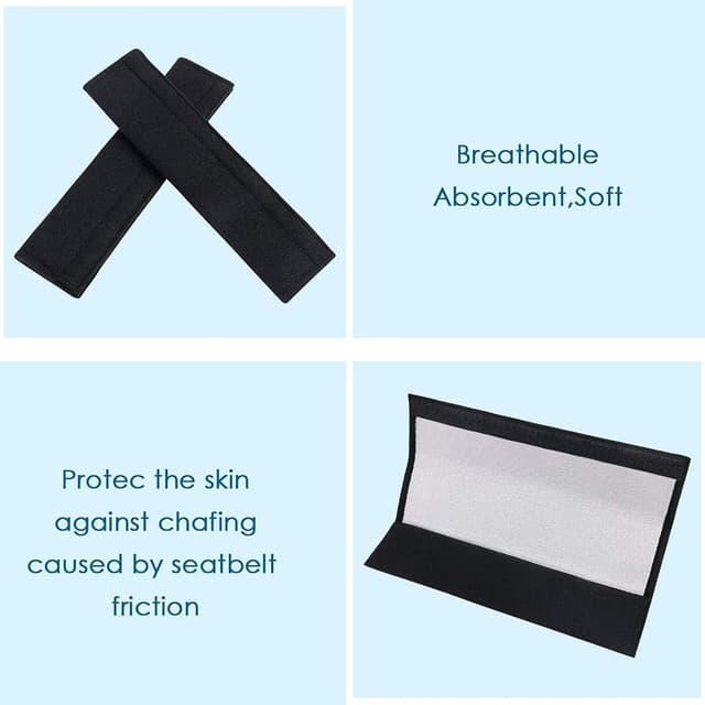 Detalle de URAQT Gurtpolster Auto Kinder 4 Stück