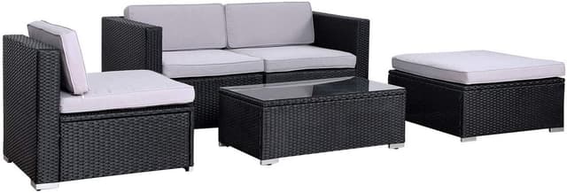Thumbnail 6 de EVRE California rattan set, 7cm cushions