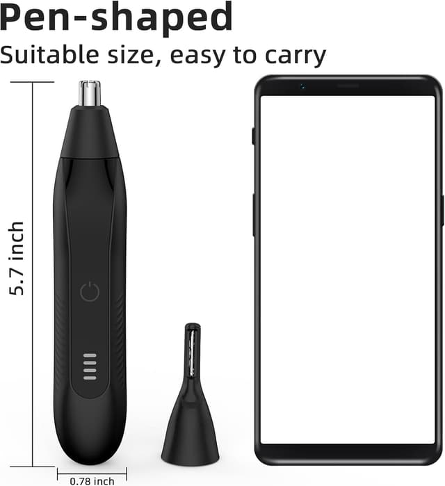 Thumbnail 5 de Wiederaufladbarer Nasenhaartrimmer 2‑in‑1