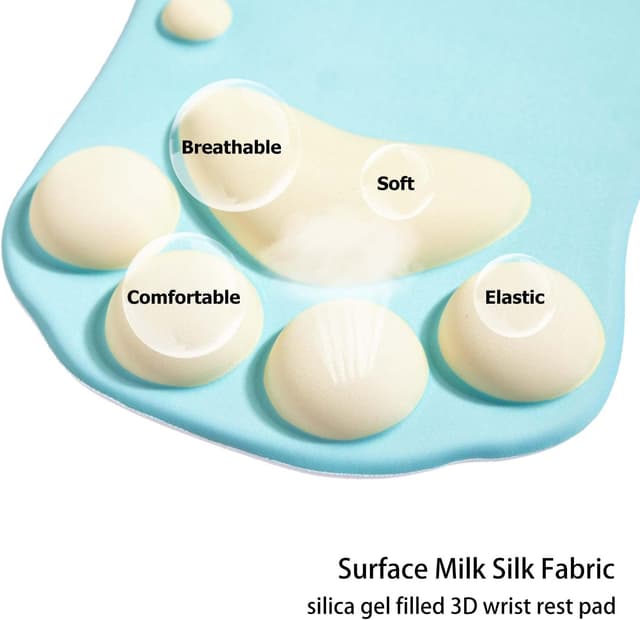 Detalle 2 de DOBAOJIA Cat Paw Mouse Pad 27 x 20cm