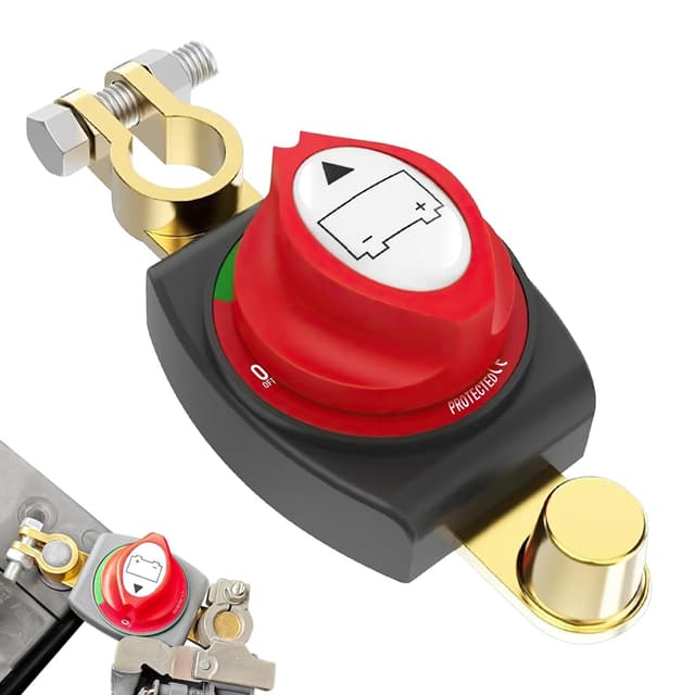 Imagen de Sehawei Batterietrennschalter als Hauptschalter 12V/24V (bis 275 A) für Auto, Bus, Truck, Marine & Motorrad en OfertitasTOP