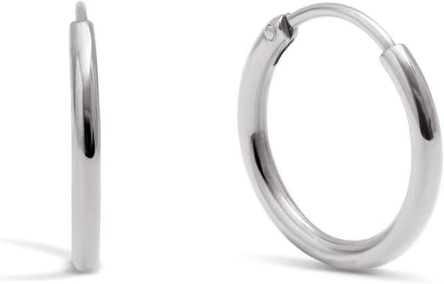 Detalle de SINGULARU Pendientes Aro Maria S. Acero ✨💍