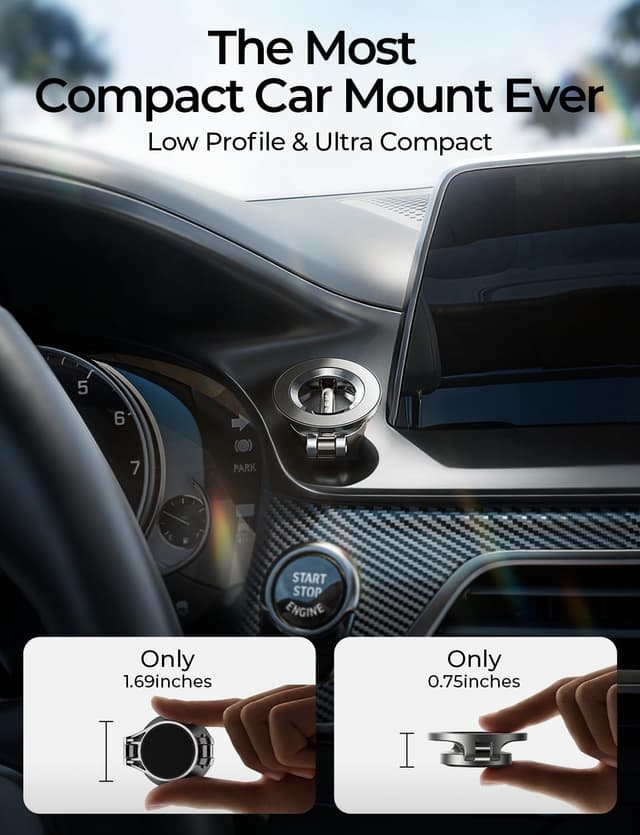 Thumbnail 1 de Lisen MagSafe Car Mount for iPhone 17 Pro Max ⚙