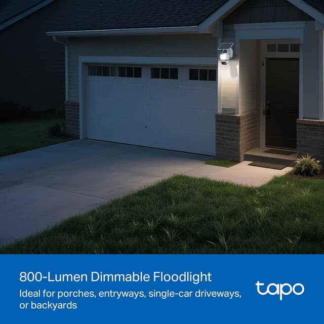 Detalle de TP-Link Tapo C615F 2K Floodlight Security Camera