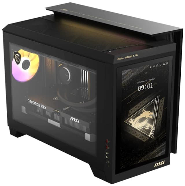 Detalle de MSI MEG Vision X AI Gaming-PC