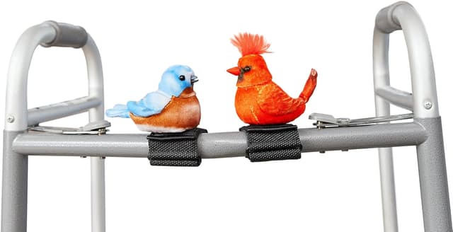 Detalle 2 de Ageless Innovation Joy For All Bluebird Walker Squawker (animatronic chirping bird) for seniors