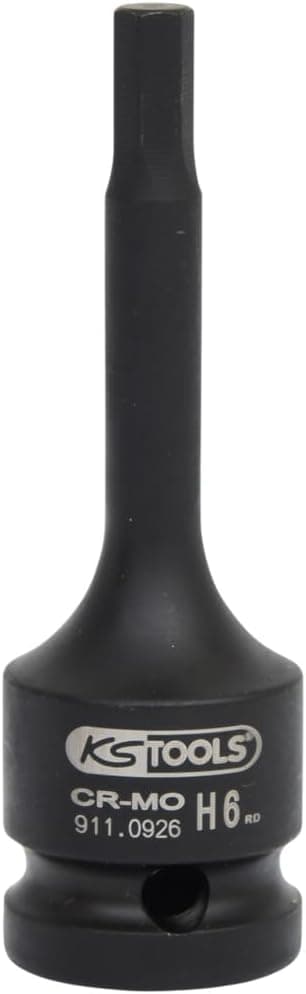 Thumbnail 2 de KS Tools 911.0926 Douille tournevis à chocs 6 pans 1/2" L.75 mm