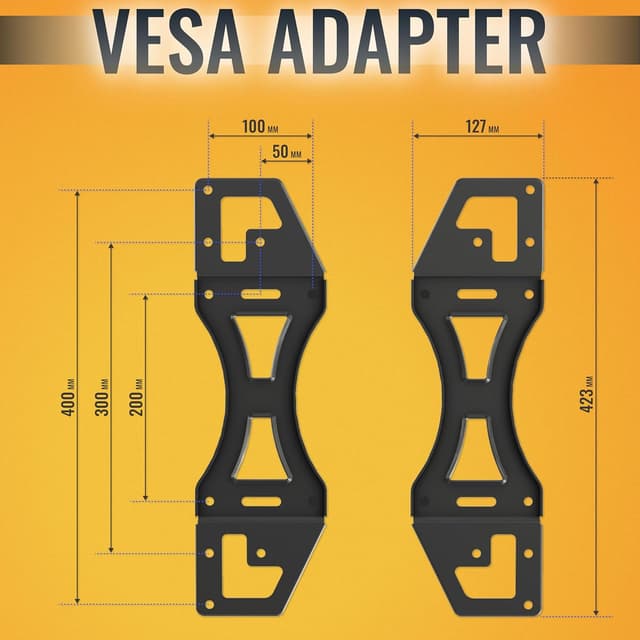 Detalle 2 de RICOO Rallonge adaptateur VESA 42,3 cm