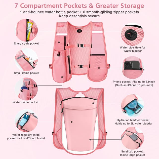 Thumbnail 3 de Nextyu Laufweste Trinkweste 500 ml