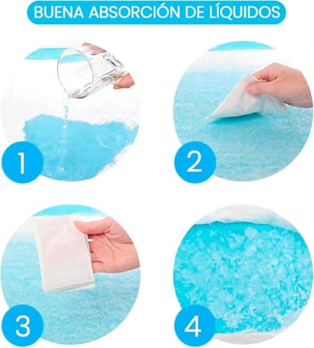 Detalle de Edipets Empapadores para perros 60×60 cm, 40 uds