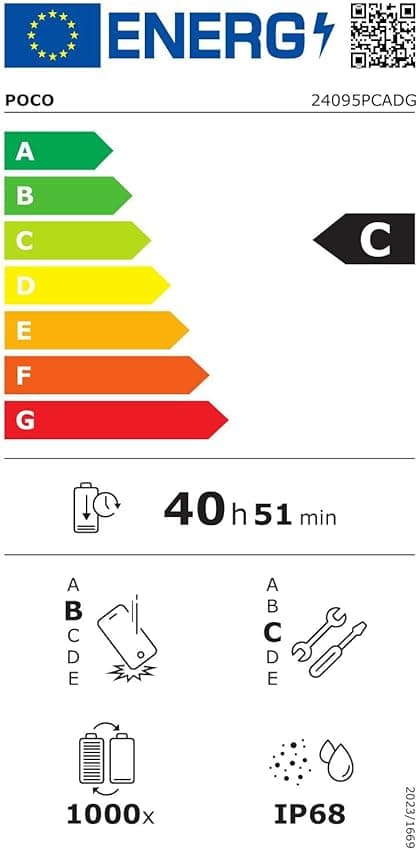 Detalle de Xiaomi POCO X7 Pro 📱 12GB/256GB, Pantalla 1.5K AMOLED, 50MP
