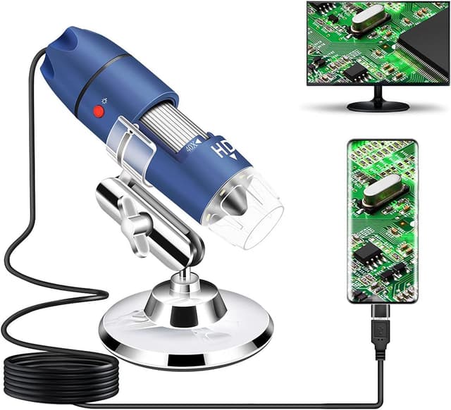 Detalle de Jiusion 2K HD USB Digital Microscope 2560x1440