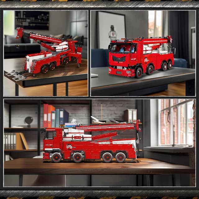 Thumbnail 6 de Mould King 19008 Tow Truck – dynamische Version als MKII-Technikbausatz mit Fernbedienung