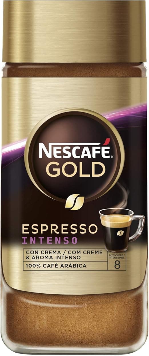 Imagen de NESCAFÉ GOLD Espresso Intenso – Café soluble 100% Arábica en OfertitasTOP