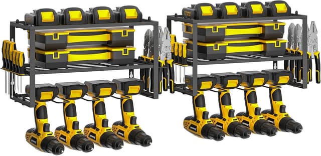 Detalle de Yeabett Werkzeug Wandhalterung 42×20×24 cm 🛠