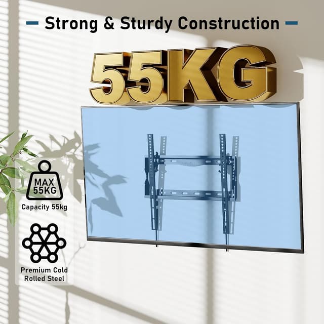 Detalle de BONTEC TV Wall Mount Bracket 55kg