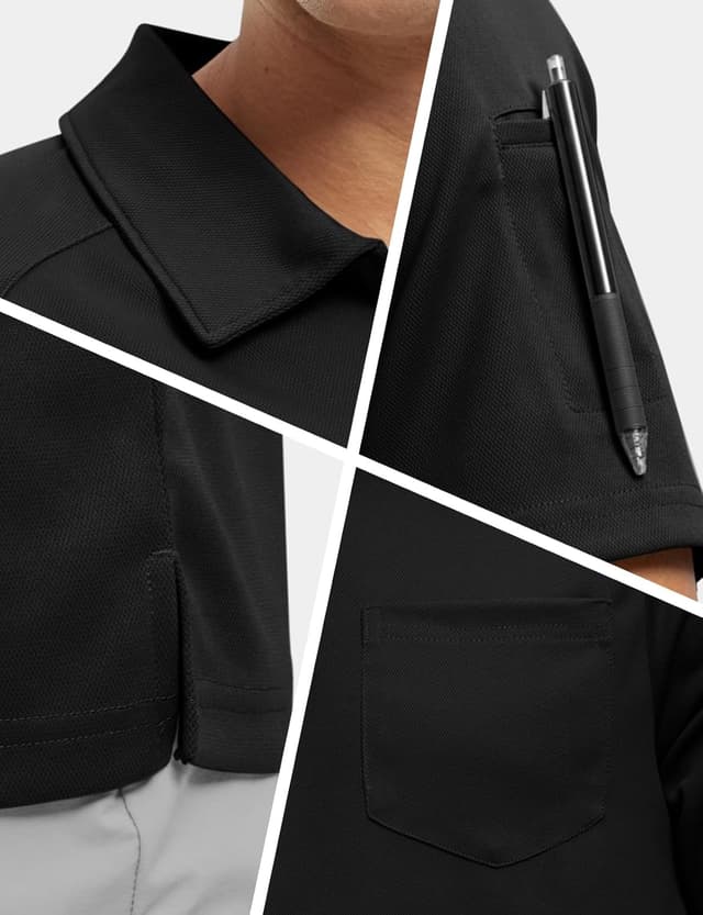 Thumbnail 5 de Men's Golf Polo Shirts Short Sleeve 1pc