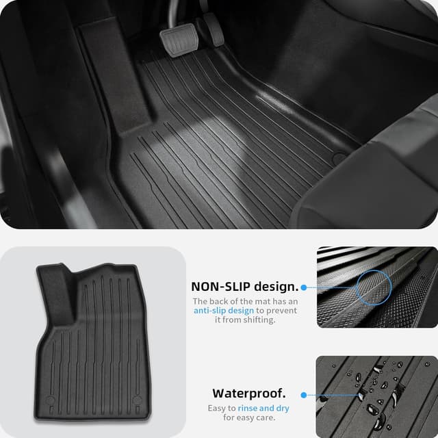 Thumbnail 4 de CYBERBEANS Tesla Model Y Juniper Mats 6Pcs