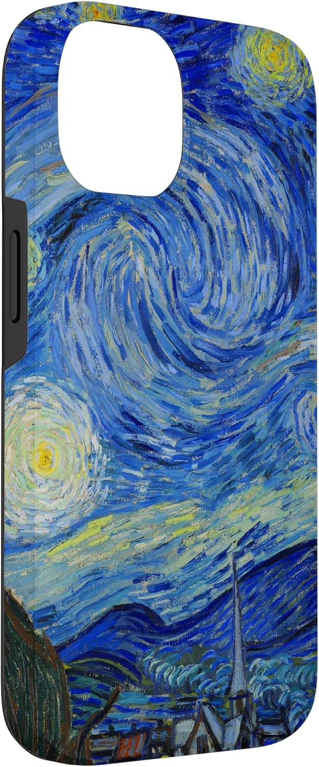 Detalle de Custodia iPhone 14 Van Gogh La Notte Stellata