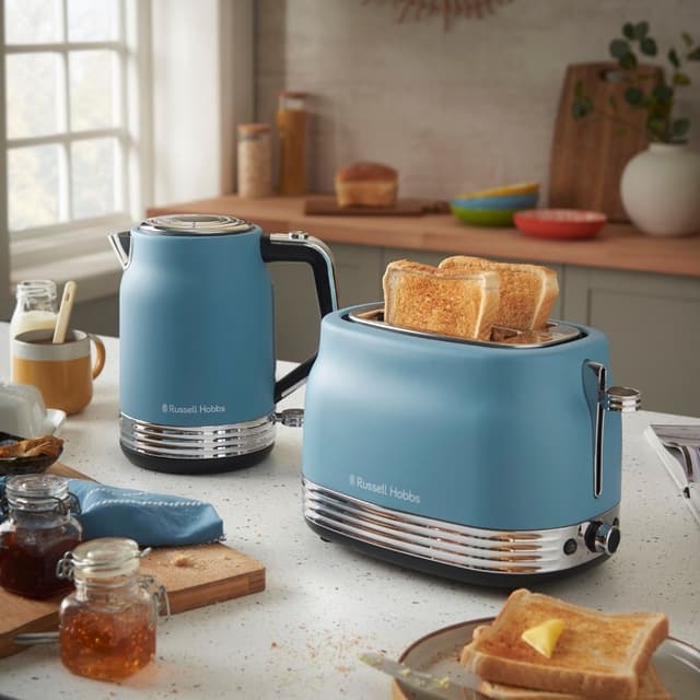 Detalle de Russell Hobbs Hanley 1,7 L hervidor retro