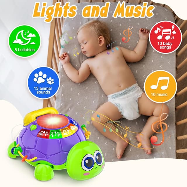 Thumbnail 2 de INNOSKY Musical Turtle Baby Toy for 6–12 Months