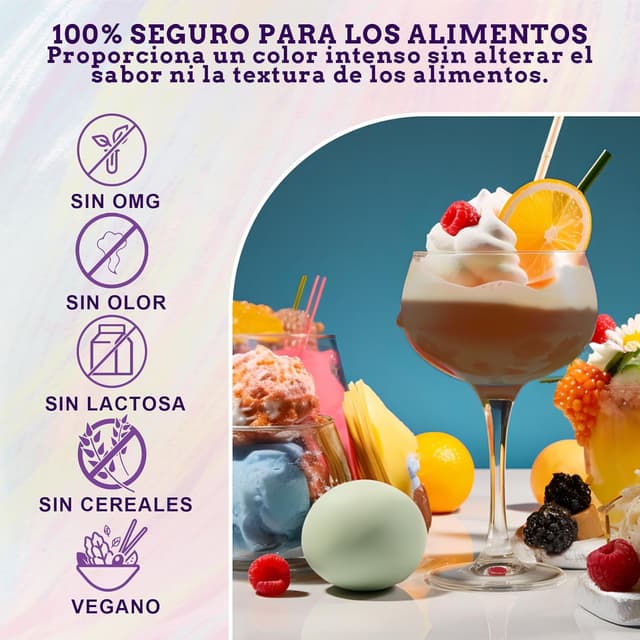 Thumbnail 1 de Colorante Alimentario Marrón - 3 Botellas de 30ml 🟤