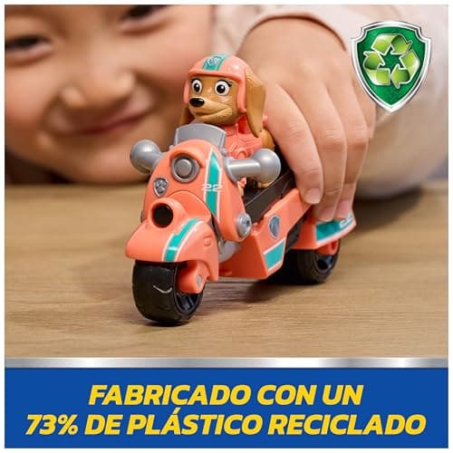 Detalle 2 de Paw Patrol Patrulla Canina Pack Moto de Rescate y Figura Liberty (3 años +)
