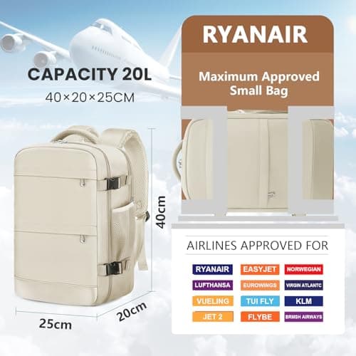 Thumbnail 1 de KIRFEIHT mochila de cabina 40x20x25